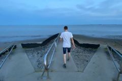 Abgang zum Meer